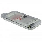 Wholesale iPhone 5S, 5C, 5, 4S, 4 Universal Waterproof Crystal Case (White)